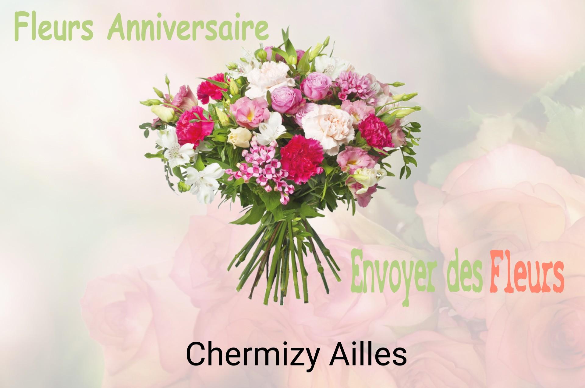 Bouquet de fleurs d’anniversaire livré à Chermizy-Ailles