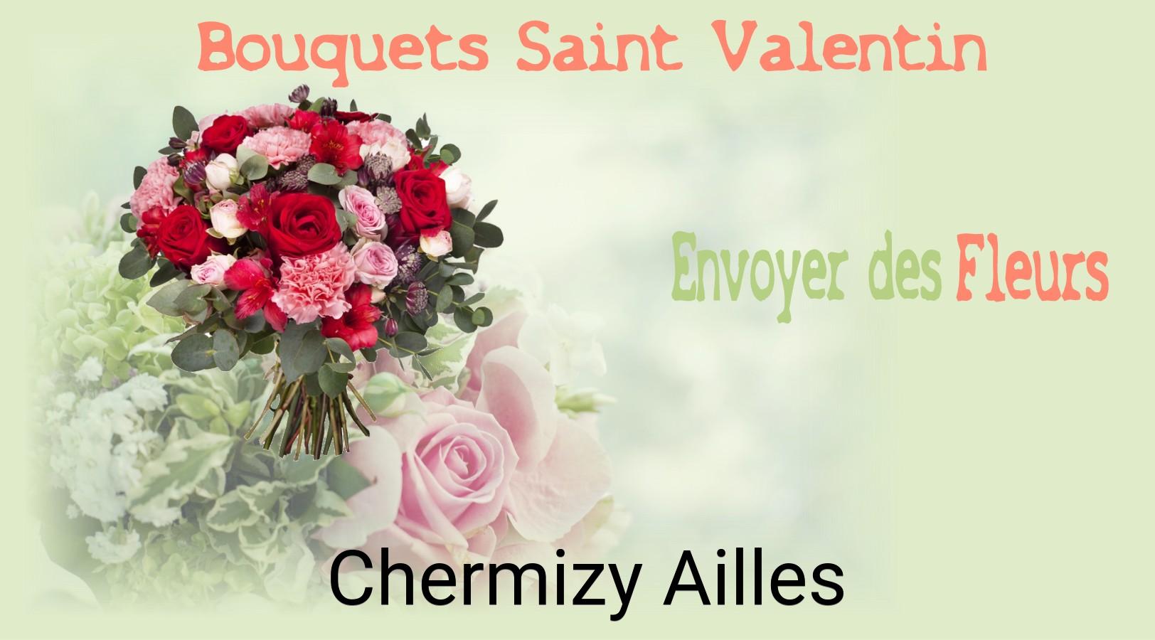 Roses de Saint-Valentin livrées à Chermizy-Ailles